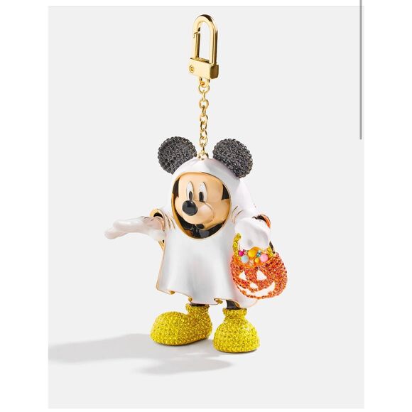 Baublebar Disney Mickey mouse holiday ghost Halloween bag charm/keychain glow - Picture 1 of 6